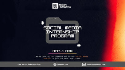 JOIN THE HUBWAV MEDIA TEAM AS OUR NEXT SOCIAL MEDIA INTERN!