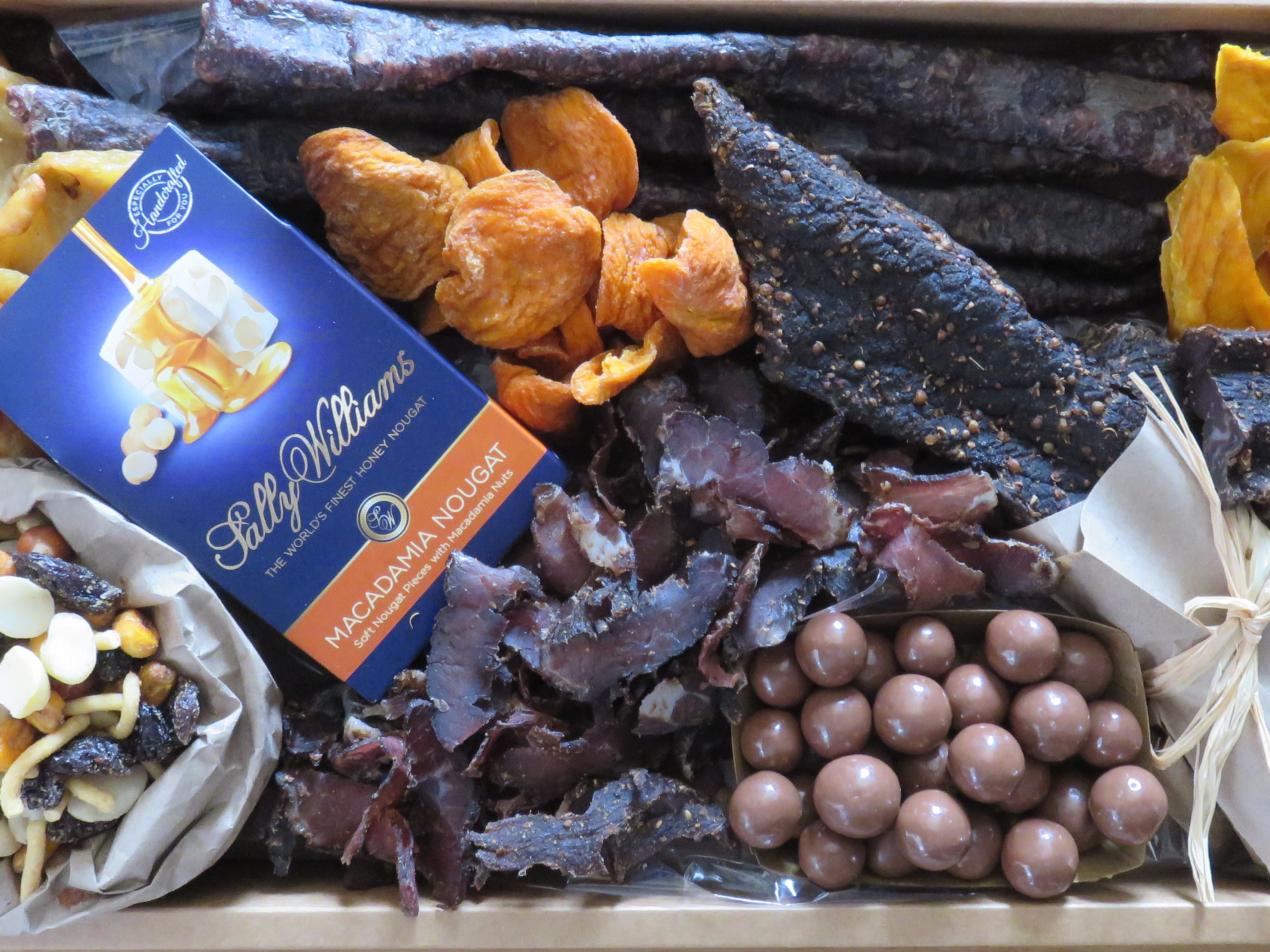 Arranged Food and Objects