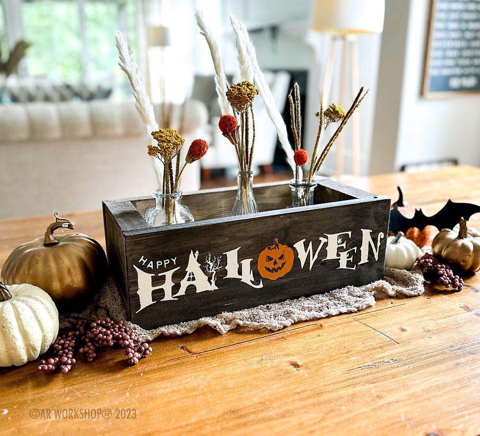 Centerpiece Boxes for Fall