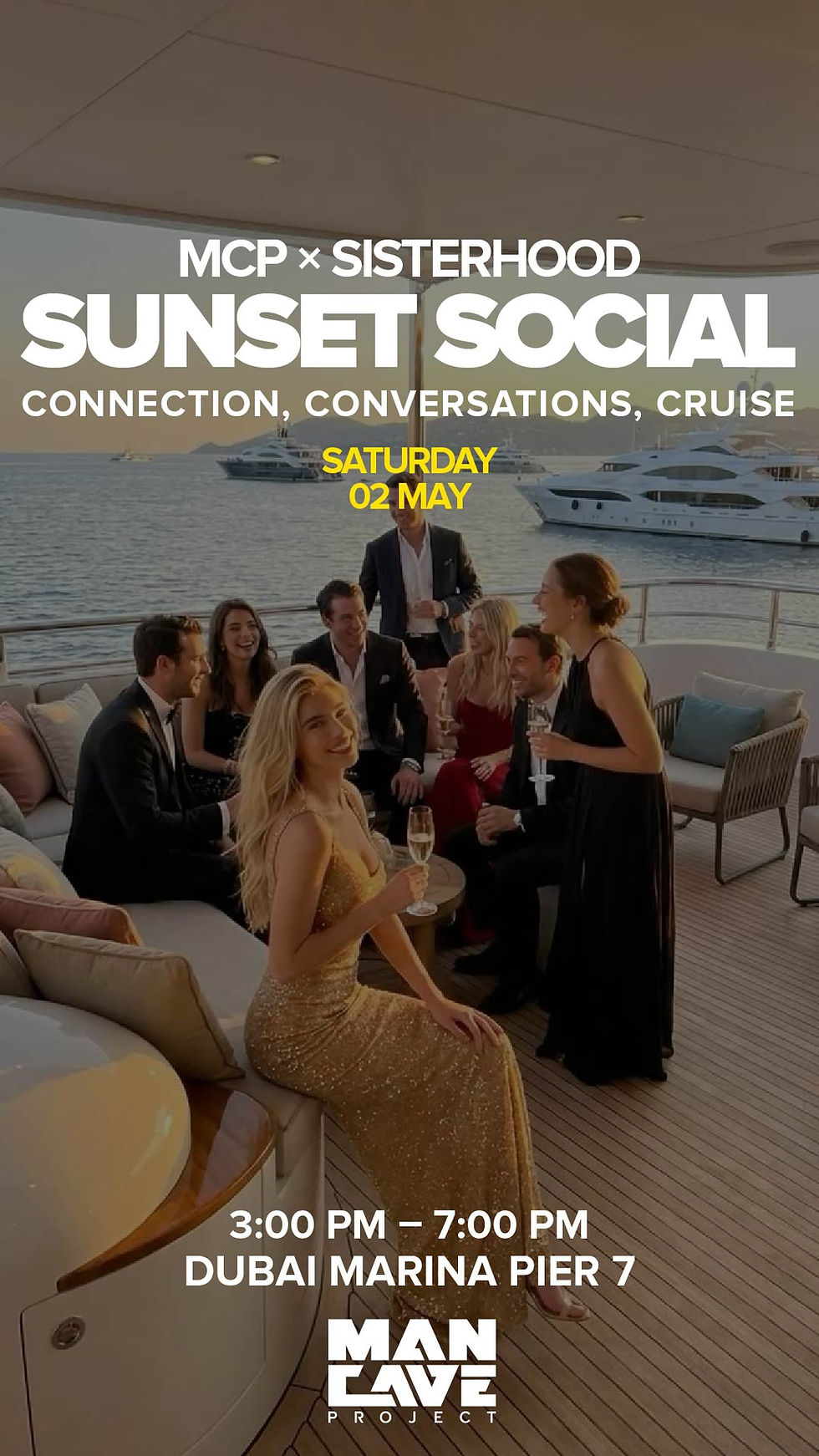 Sunset Social — MCP × Sisterhood Sunset Cruise