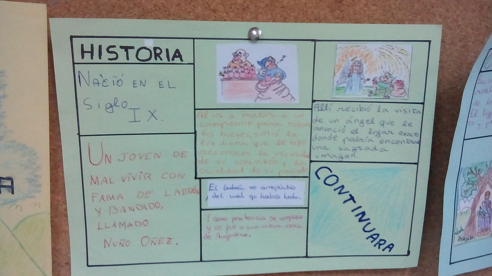 CÓMIC VIRGEN DE VALVANERA