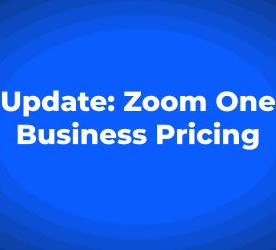 ¡Cambios importantes! los precios de Zoom Workplace Pro se han actualizado