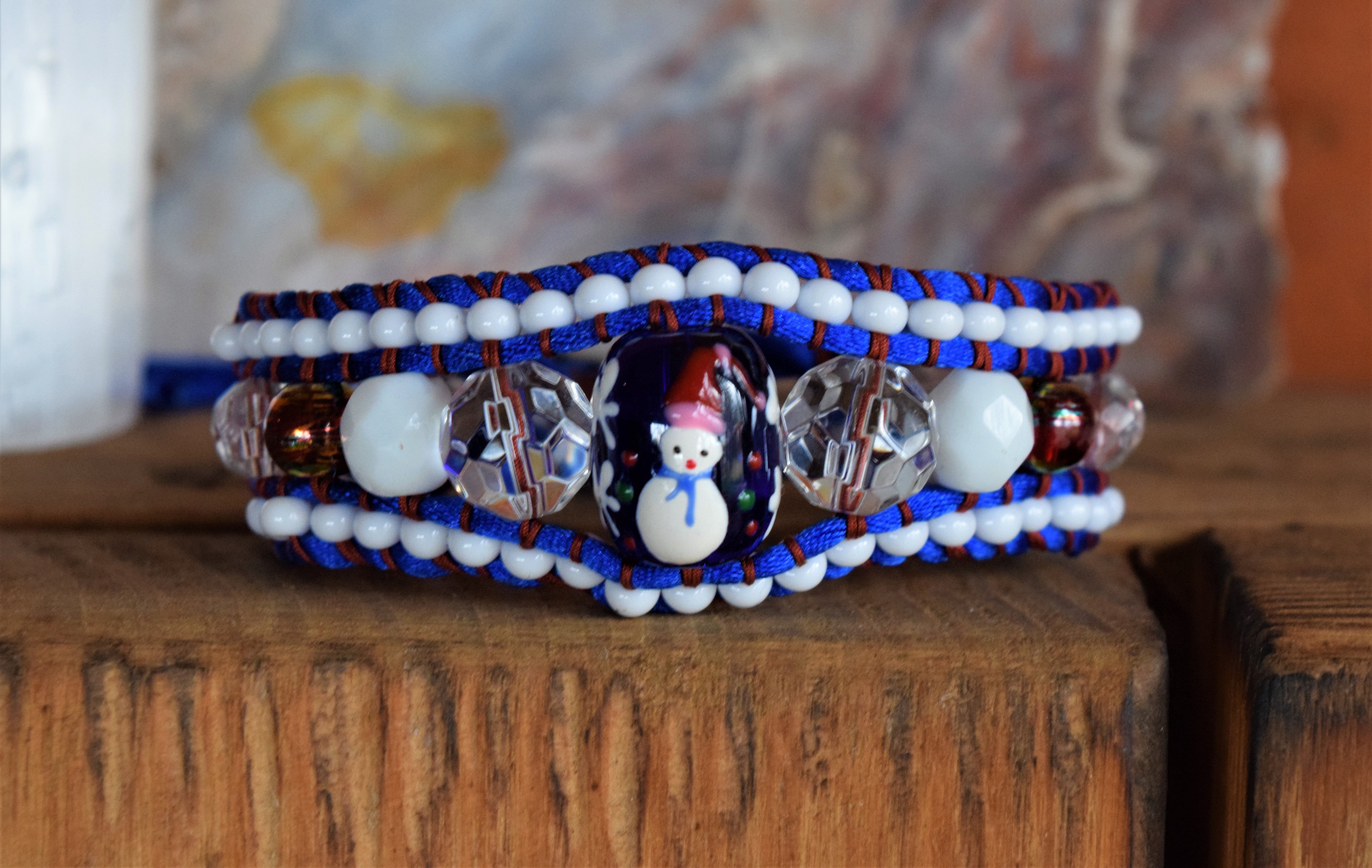 Christmas Snowman Bracelet