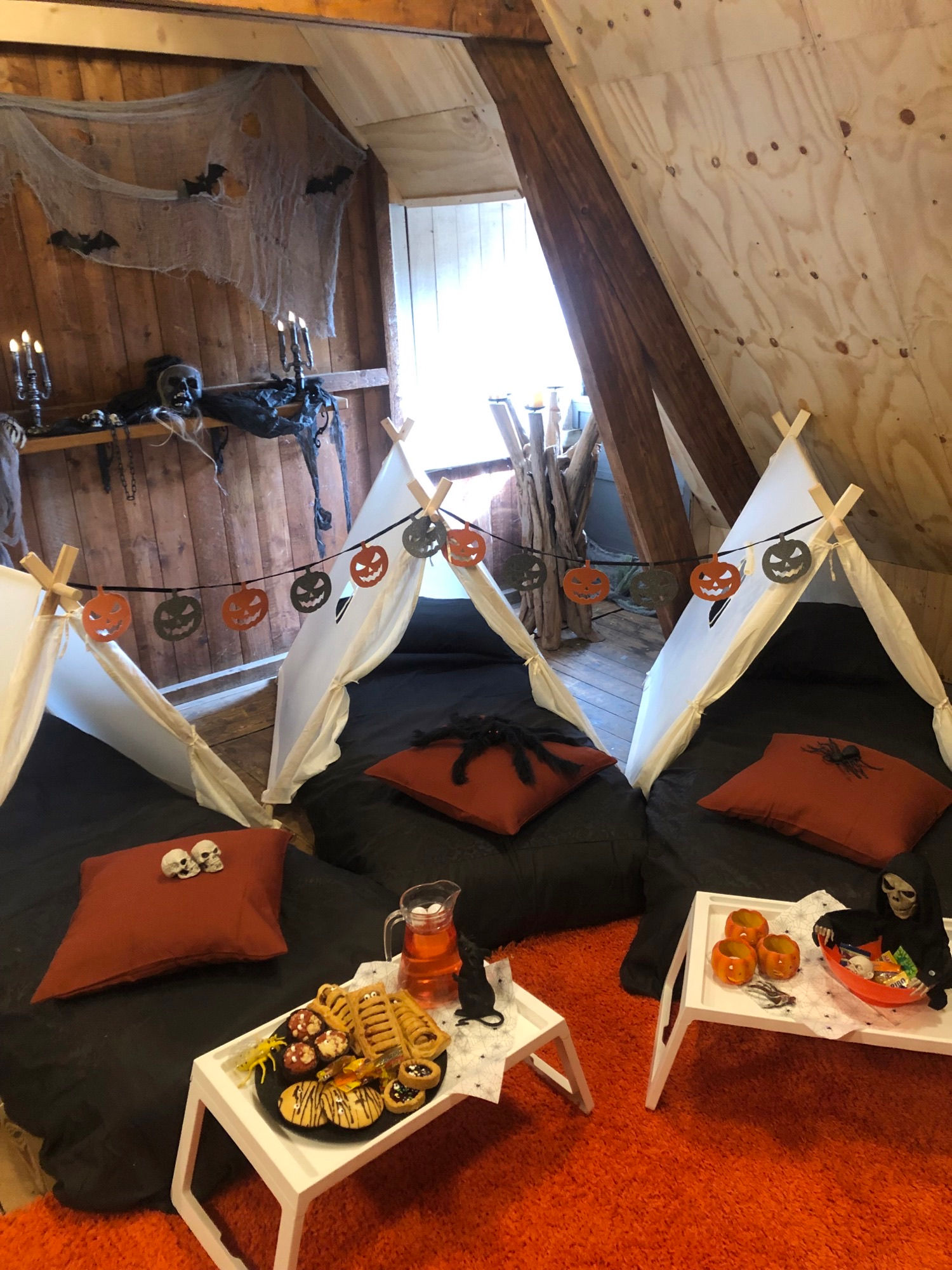 Griezel/ Halloween Slaapfeestje