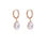 Thumbnail: Tear Drop Gold Earring 27032