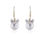 Thumbnail: Dangling with Pearl Gold Earring DJDDJ0019F