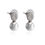 Thumbnail: Rhodium full stone with Pearl Earring DJDDJ0073F