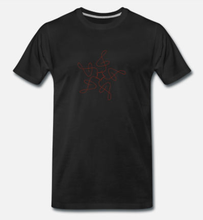 Miniatura: Camiseta pentáculo clave Sol