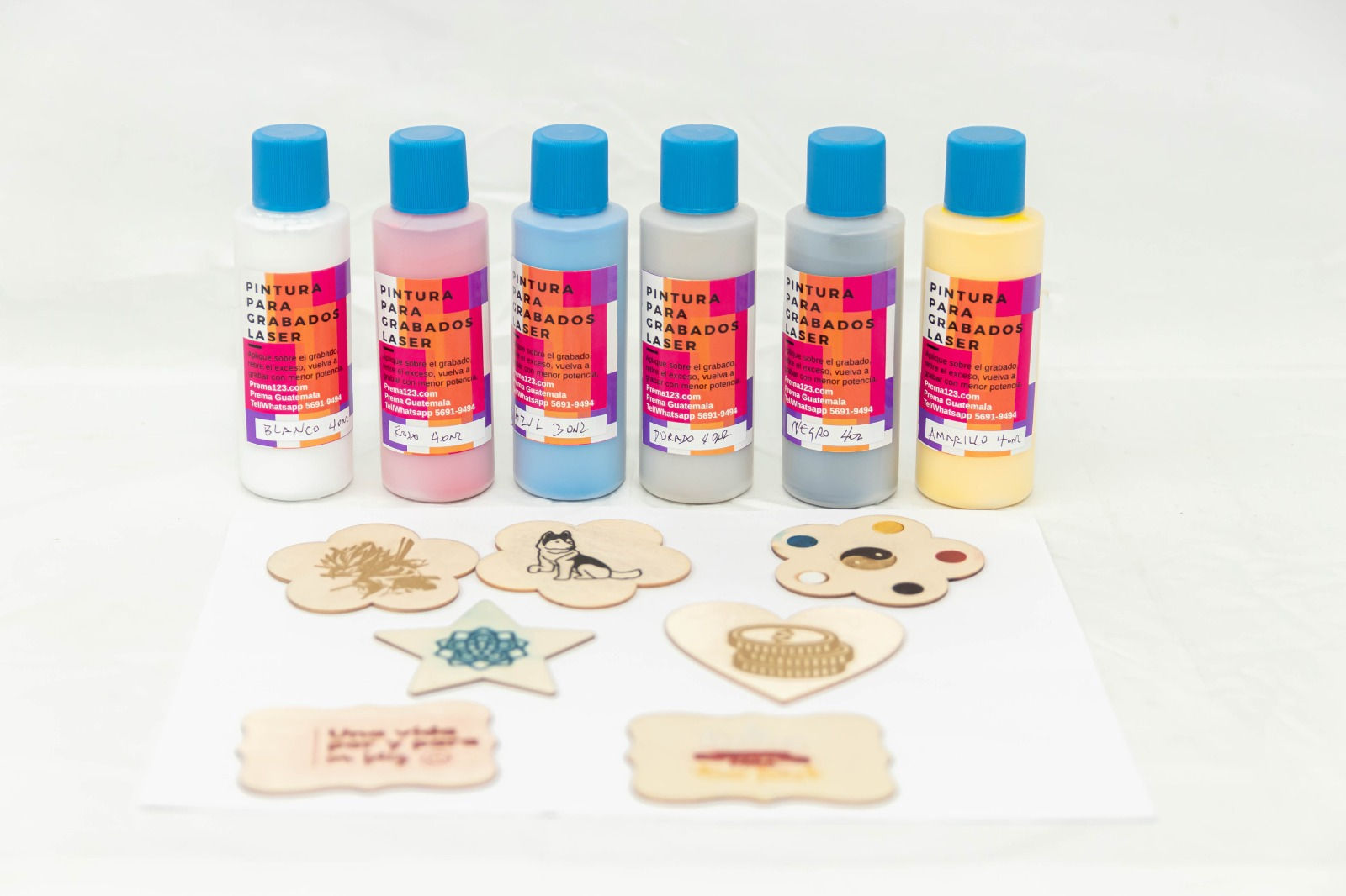 Pintura para Grabados Láser