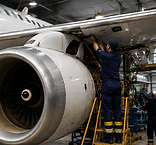 Imagen representativa de mantenimiento aeronáutico y tecnología