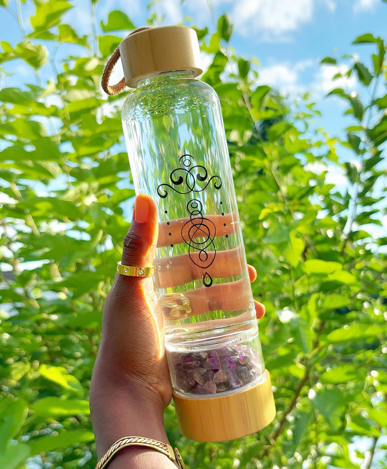 Crystal Infusion Sigil Waterbottle