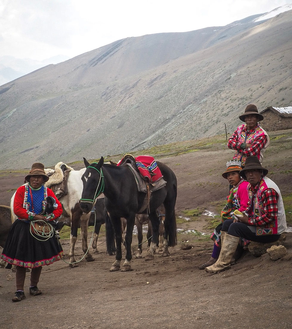 Faces of the Andes