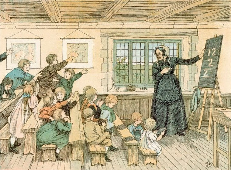 Spring Break at the Red Creek Schoolhouse