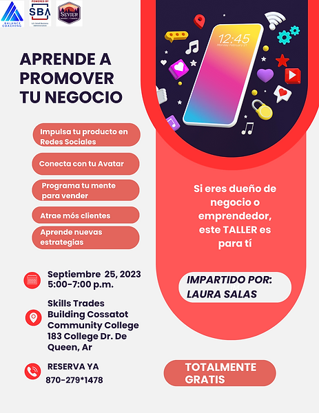 APRENDE A PROMOVER TU NEGOCIO