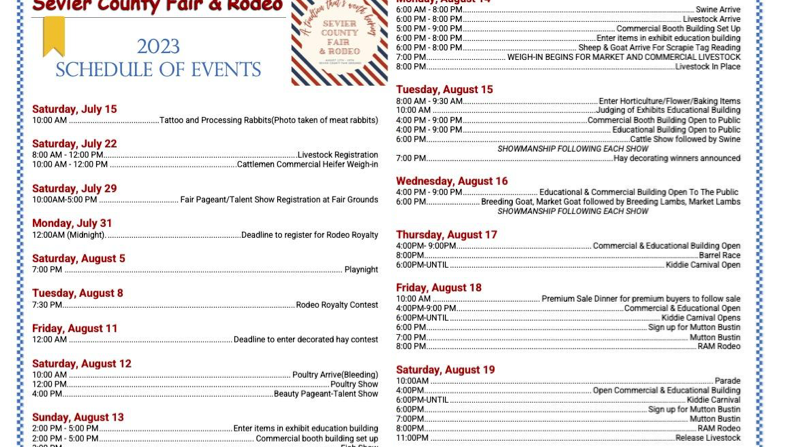 86th Sevier County Fair