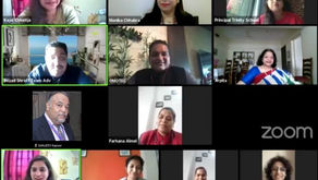 The 'EduDrone - WE CONNECT' team organised a session on Interesting & Engaging Online Learning Tools