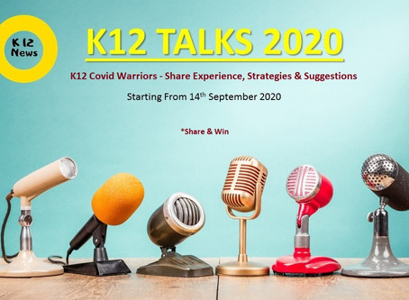 K12 Talks 2020 organized by K12 News Network!