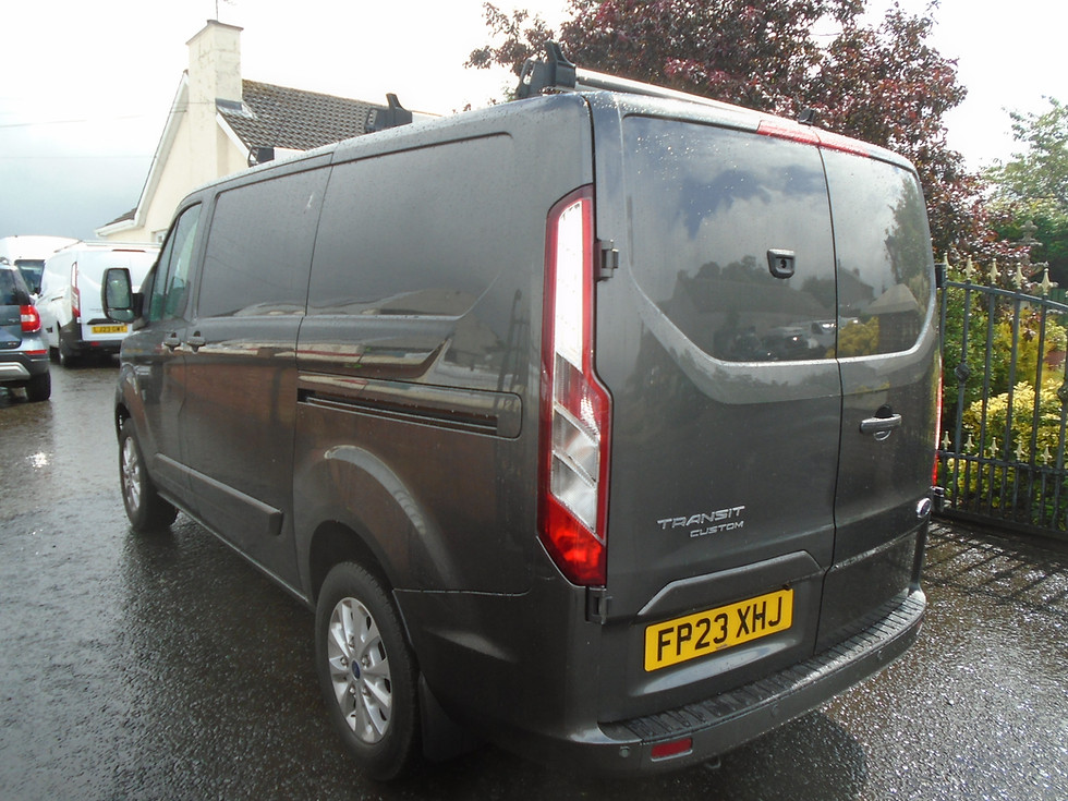 Thumbnail: 2023 FORD TRANSIT CUSTOM LIMITED SWB 130HP.