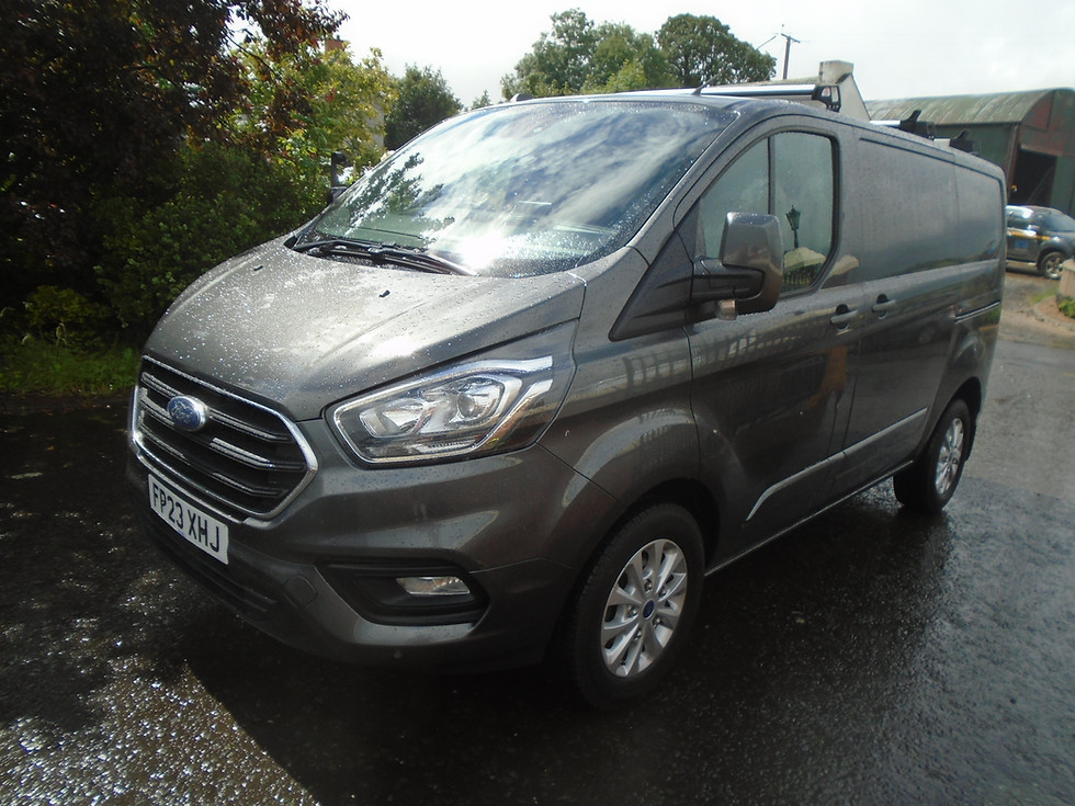 Thumbnail: 2023 FORD TRANSIT CUSTOM LIMITED SWB 130HP.