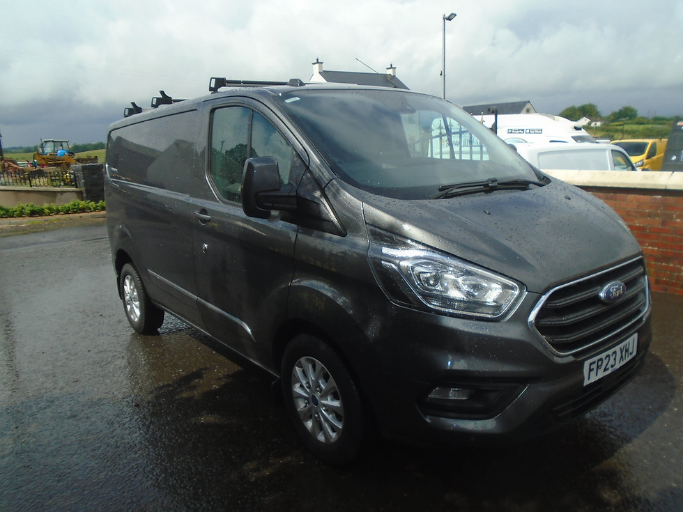 Thumbnail: 2023 FORD TRANSIT CUSTOM LIMITED SWB 130HP.