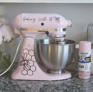 How To Paint a Cake Mixer