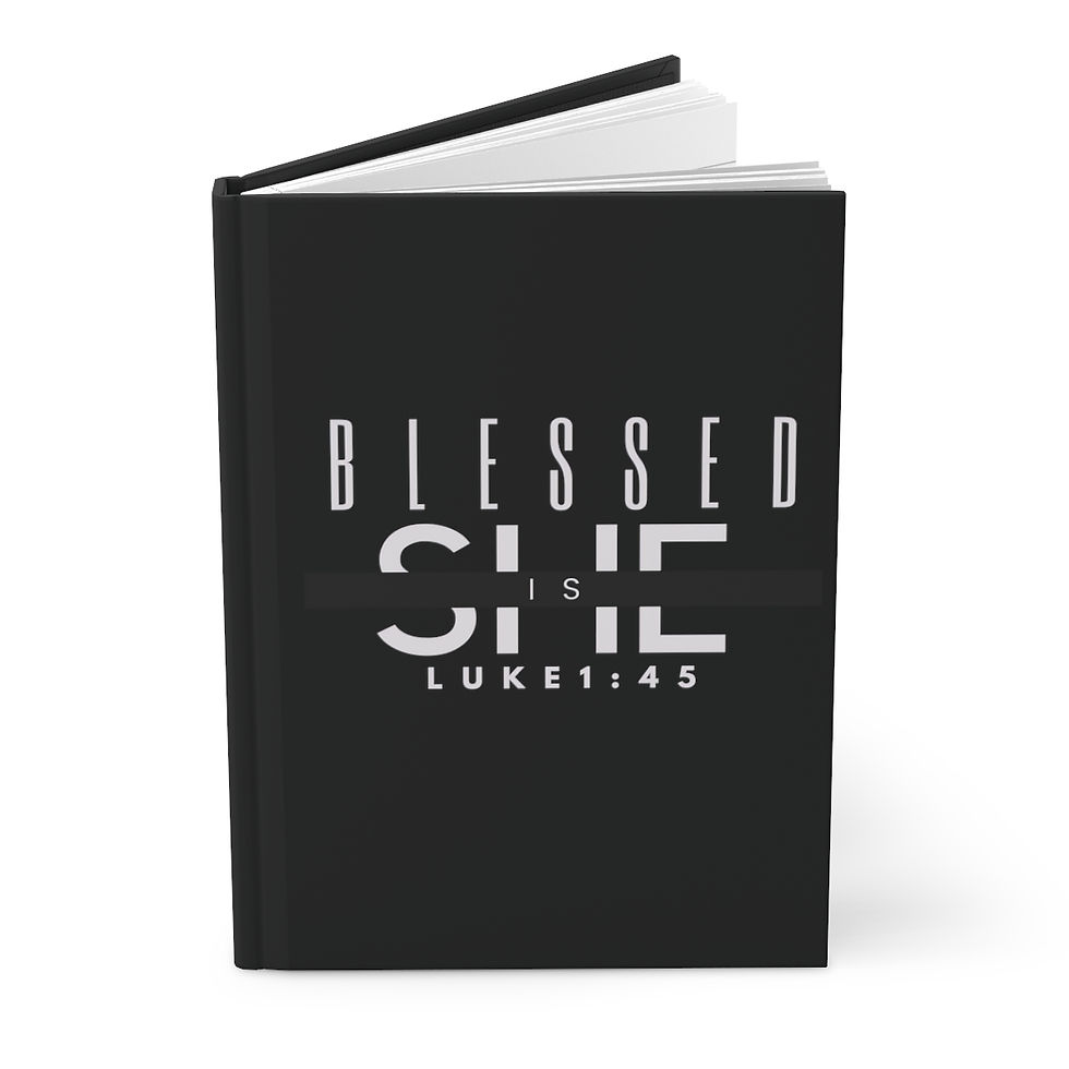 Thumbnail:  Blessed Is She  Journal Matte