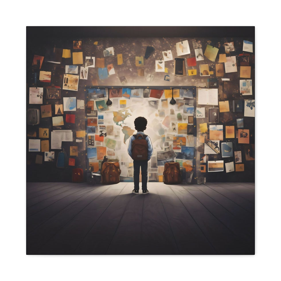 Thumbnail: A World Imagined (Matte Canvas)