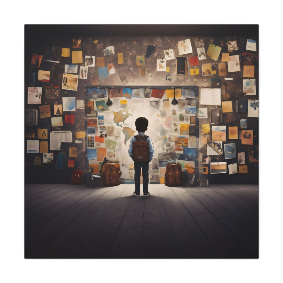 A World Imagined (Matte Canvas)