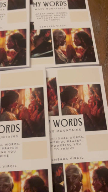 Thumbnail: My Words Move Mountains (Paperback) 6x9 inches