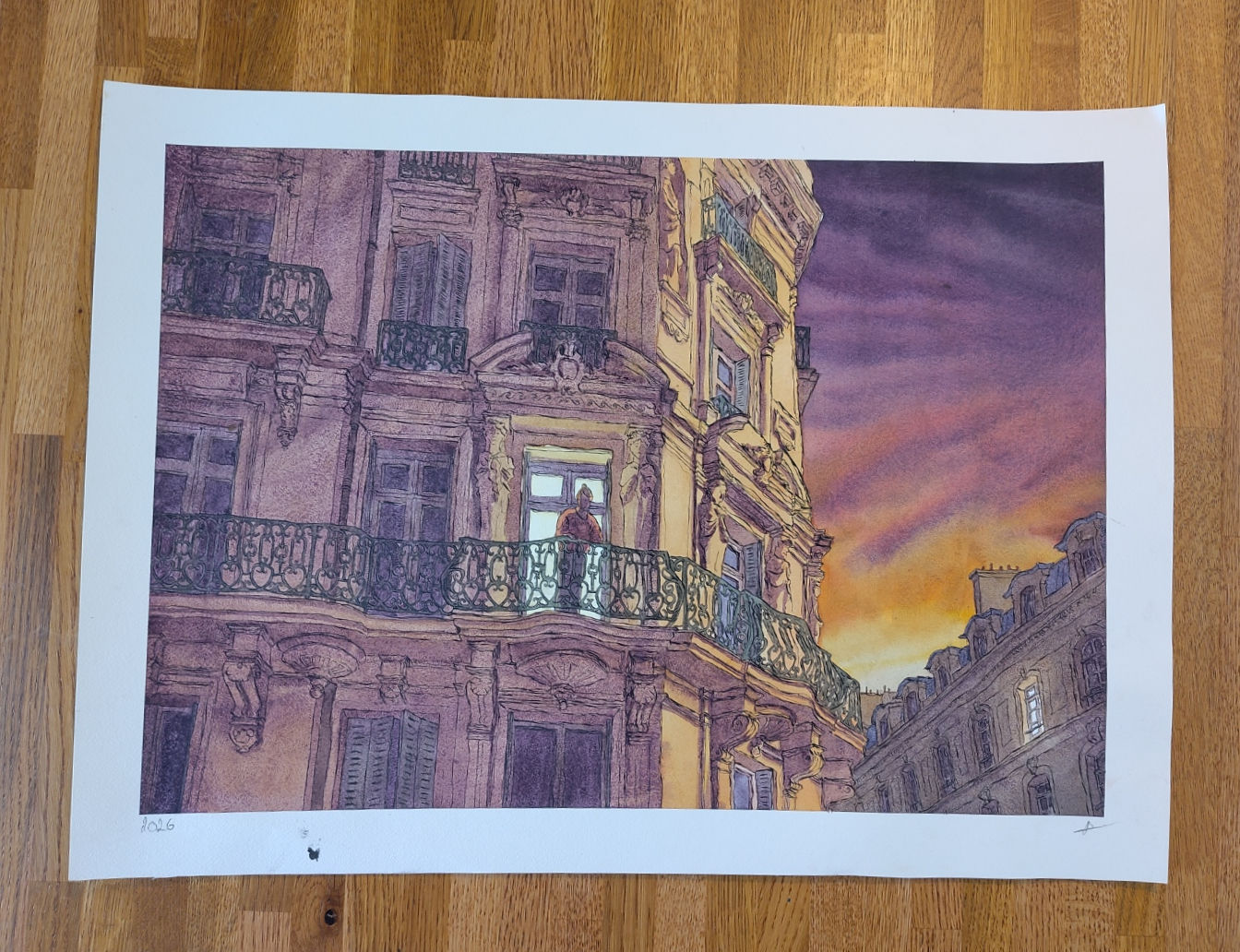 Balcon - œuvre originale