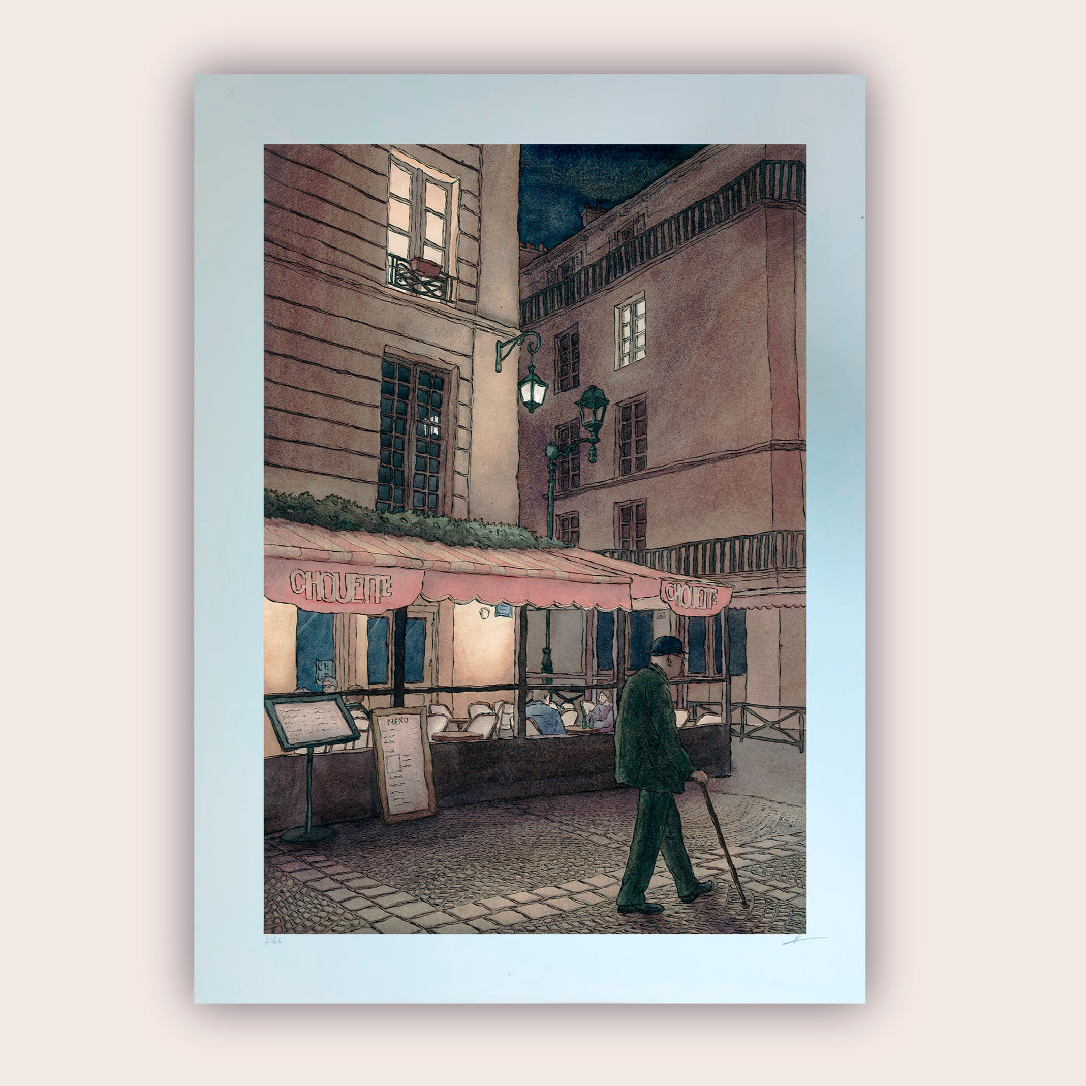 Chouette - œuvre original