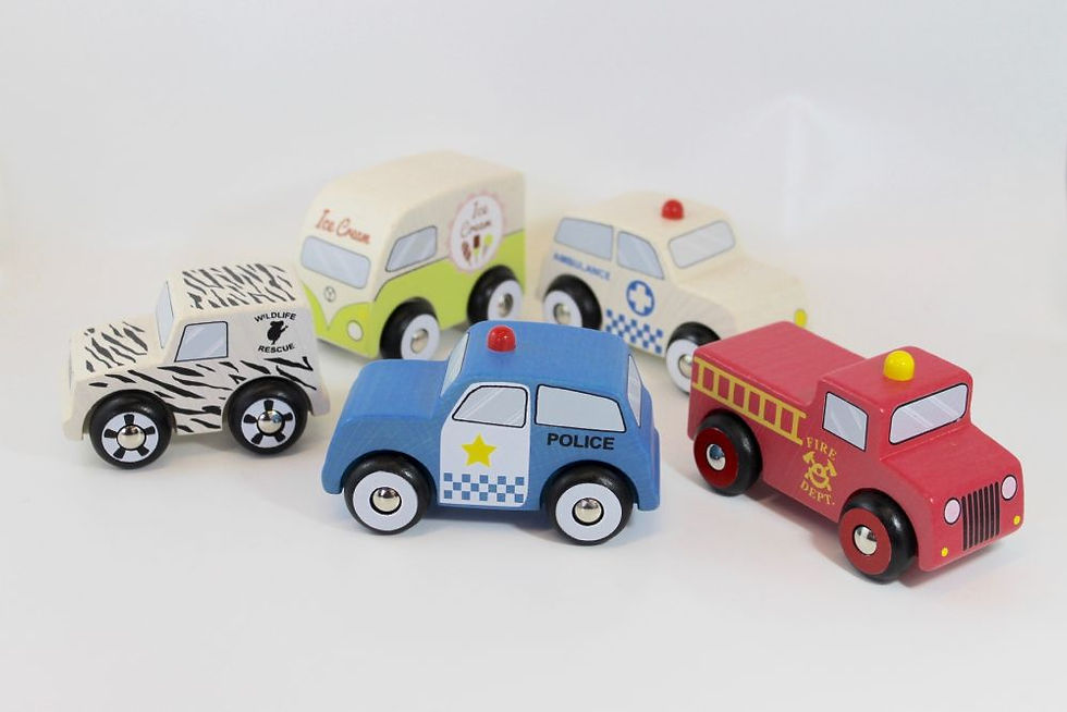 Emergency 5 Car set