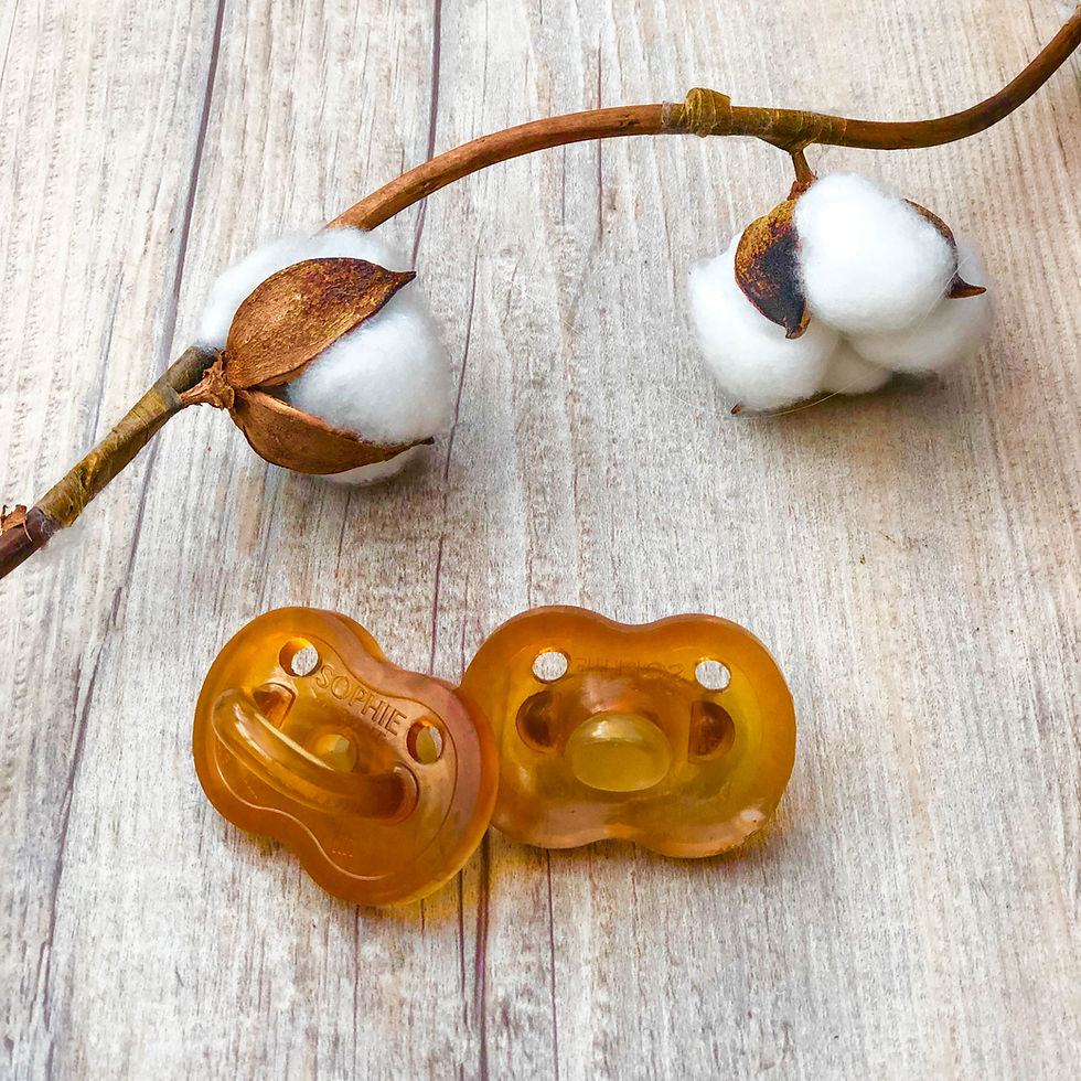 Thumbnail: Sophie la girafe® Natural rubber pacifier 0-6 months