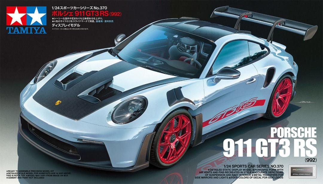 TAMIYA 1/24 24370 PORSCHE 911 GT3 RS (992)