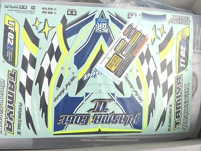 Thumbnail: Tamiya 1/10 R/C Plasma Edge II TT-02B Chassis Off Road Racer  58630