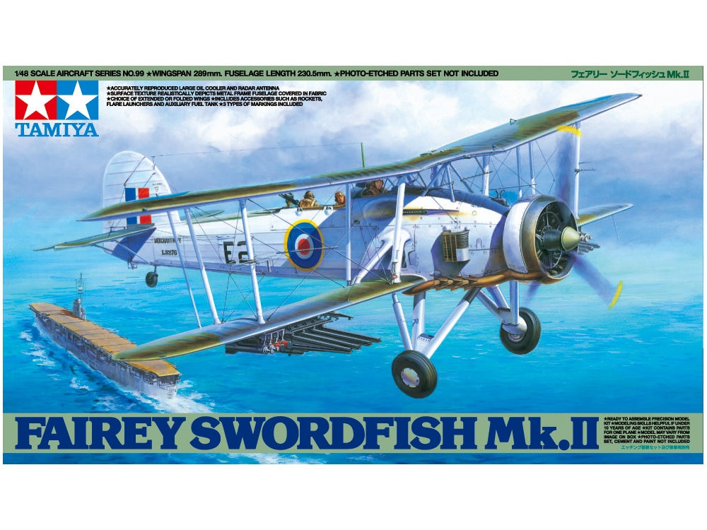TAMIYA 1/48 61099 BRITISH FAIREY SWORDSHIP Mk.II (61099)