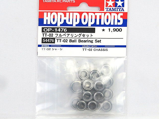 Thumbnail: Tamiya 1/10 R/C TT-02 Ball Bearings Set  54476