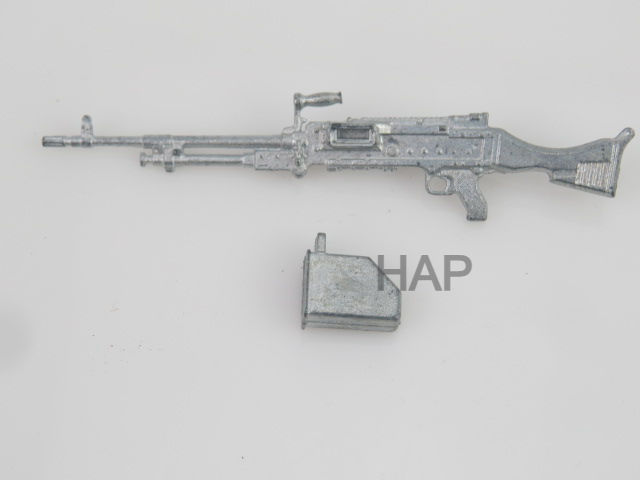 Thumbnail: Two Pcs x 1/16 US Metal M240 Machine Gun  TT015