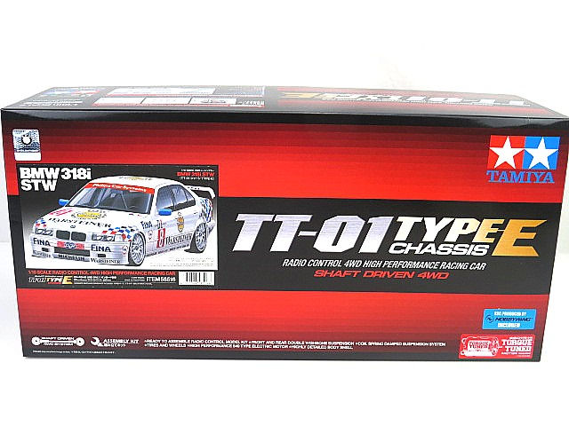 Thumbnail: TAMIYA 1/10 R/C BMW 318i STW (TT-01 Type E Chassis)  58516