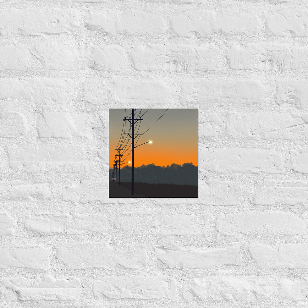 Thumbnail: Sunset poster