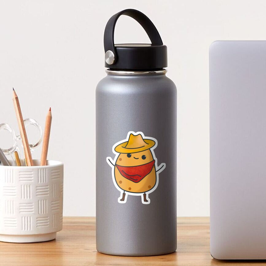 Thumbnail: Cowboy potato sticker
