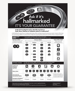 Bella Donna jewellery hallmarking jewelry