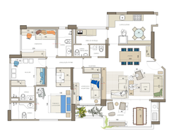 Projeto apartamento Vila Romana