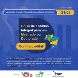 Em parceria com a RGB, IESLA abre vaga para bolsa de estudos