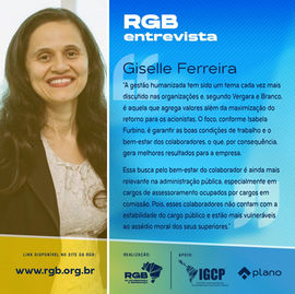 Giselle Ferreira fala sobre temas relacionados a Gestão de Pessoas
