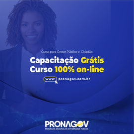 PRONAGOV pretende atingir cerca de 90% dos municípios brasileiros até 2027