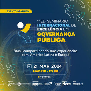 Com organização da RGB, 1ª edição do Seminário de Excelência em Governança Pública acontece em Madrid, na Espanha