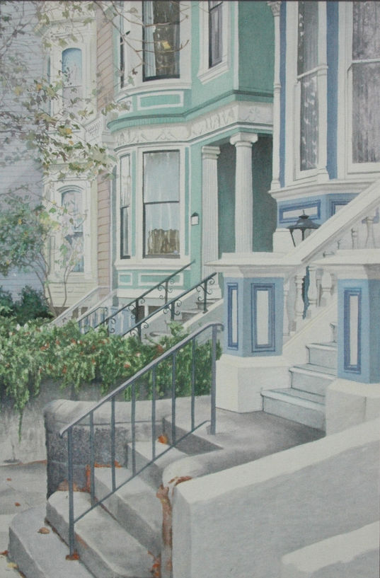 San Francisco.JPG acrylic canvas painting art California