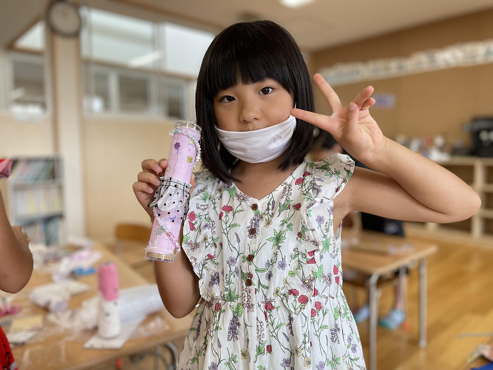 万華鏡づくり
