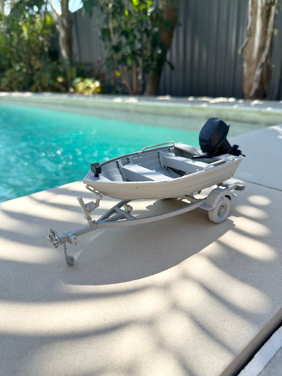 Thumbnail: Mini 3-D Tinny Trailer for 255 Tender/250 decky/250 explorer 